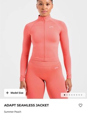 NEW AYBL Adapt Seamless Jacket - Summer Peach